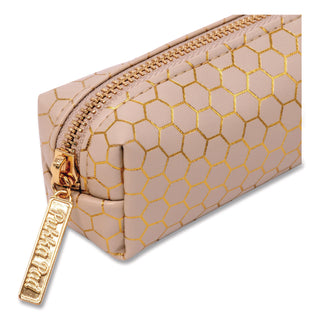 PUKKA PAD® Pencil Case, 8.07 x 2.36 x 2.55, Taupe, 6/Pack (PUK9981TEHZE)