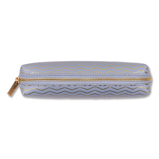 PUKKA PAD® Pencil Case, 8.07 x 2.36 x 2.55, Blue, 6/Pack (PUK9981BEHZE)