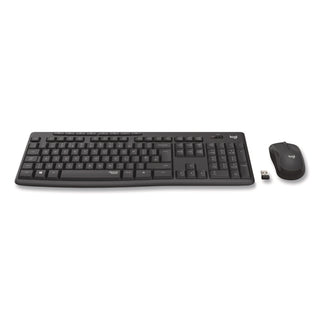 Logitech® MK295 Silent Wireless Combo, 2.4 GHz Frequency/33 ft Wireless Range, Graphite (LOG920009782)