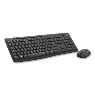 Logitech® MK295 Silent Wireless Combo, 2.4 GHz Frequency/33 ft Wireless Range, Graphite (LOG920009782)