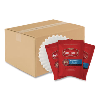 Community Coffee® Breakfast Blend, 2.5 oz Packet, 40/Carton (GMTCCI15505)