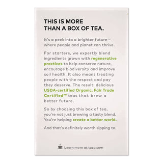Tazo® Tea Bags, Organic Zen, 16/Box (TZOTAZ00309BX)