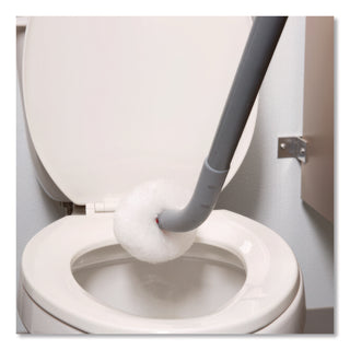 Unger® Toilet Bowl Swab, 26" Handle, Gray/Red/White (UNGBSCOREA)