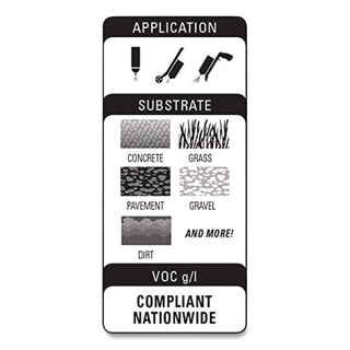 Rust-Oleum® Industrial Choice M1400 System Water-Based Construction Marking Paint, Flat Caution Blue, 17 oz Aerosol Can, 12/Carton (RST264694CT)
