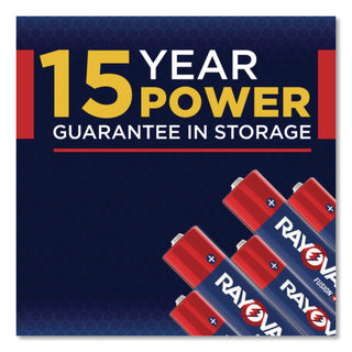 Rayovac® Fusion Performance Alkaline AA Batteries, 8/Pack (RAY8158TFUS)