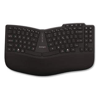 Kensington® Pro Fit Ergo KB675 EQ TKL Rechargeable Keyboard, Black (KMW75491)