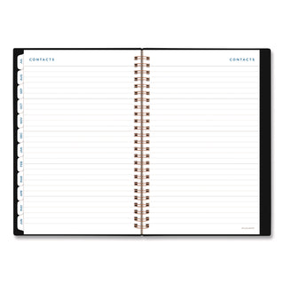 AT-A-GLANCE® Signature Lite Academic Weekly Monthly Planners, 8 x 5, Black Cover, 12-Month (July to June): 2025 to 2026 (AAGYP20LA05)