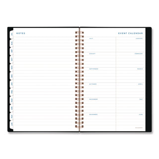 AT-A-GLANCE® Signature Lite Academic Weekly Monthly Planners, 8 x 5, Black Cover, 12-Month (July to June): 2025 to 2026 (AAGYP20LA05)
