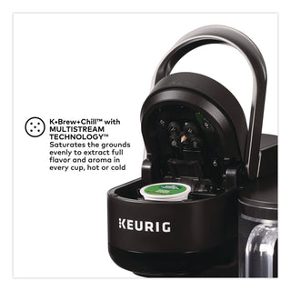 Keurig® K-Brew + Chill Single Serve Coffee Maker, Black (KEU5000380296)