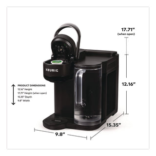 Keurig® K-Brew + Chill Single Serve Coffee Maker, Black (KEU5000380296)