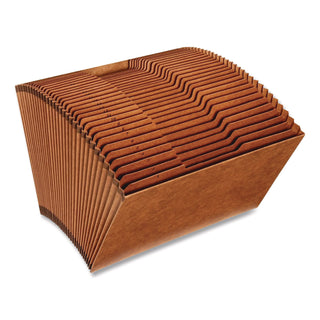 Pendaflex® Heavy-Duty Open-Top Expanding Stadium File, 31 Sections, 1/3-Cut Tabs, Legal Size, Redrope, 5/Box (PFXR219DHDBX)