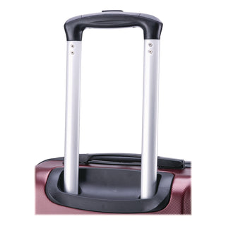 InUSA Luggage Pilot Hard Side Carry-On Suitcase, Four-Wheeled Spinner, 16.34 x 10.24 x 25.39, Wine (WLBIUPIL00MWIN)