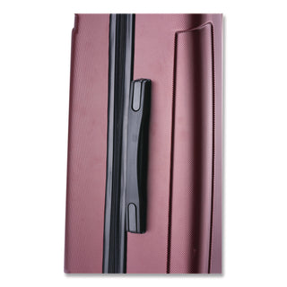 InUSA Luggage Pilot Hard Side Carry-On Suitcase, Four-Wheeled Spinner, 16.34 x 10.24 x 25.39, Wine (WLBIUPIL00MWIN)