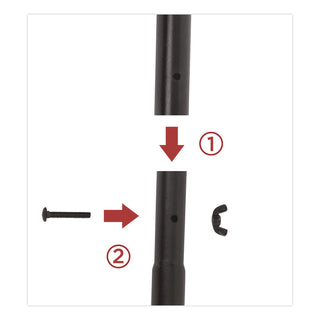 Suncast Commercial® Combo Snow Shovel and Pusher, 20" Width, 51" Length (SUASC2700KDD)