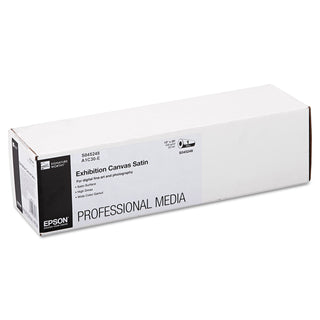 Epson® Exhibition Canvas, 23 mil, 13" x 20 ft, Satin White (EPSS045248) (EPSS045248)