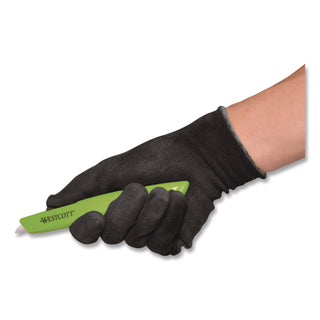 Westcott® Full-Size Safety Cutter, ABS Handle, Green, 12/Pack (WTC00659)