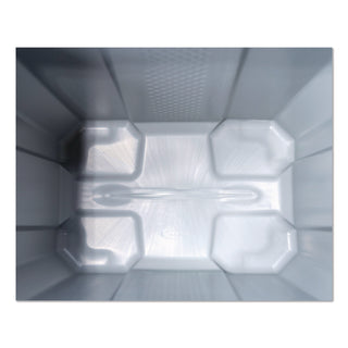 Suncast® Salt Box, 28 gal, 23.75 x 15.75 x 23.75. Dove Gray (SUABMBX300)