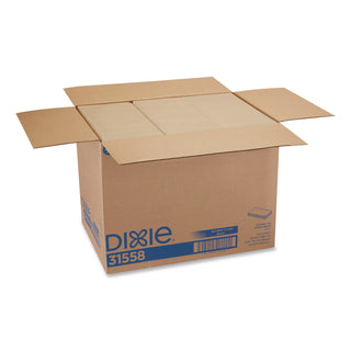 Dixie® 1/8-Fold Dinner Napkin, 1-Ply, 15 x 16.8, White, 350/Pack, 12 Packs/Carton (GPC31558)