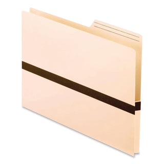Pendaflex® Drop Front Reinforced File Pocket, 1" Expansion, Letter Size, Manilla/Brown, 50/Box (PFX15135)