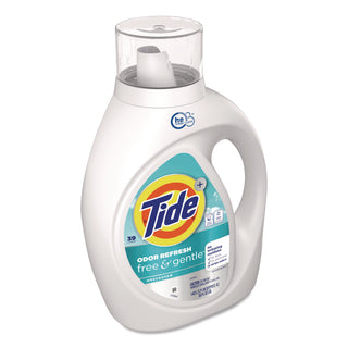 Tide® Free and Gentle Odor Refresh Liquid Laundry Detergent, 39 Loads, 55 oz Bottle, 4/Carton (PGC17251)