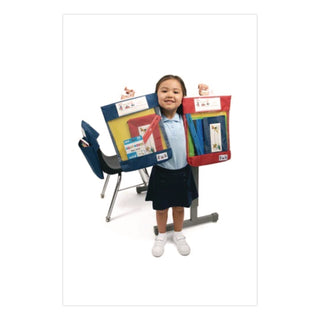 Victor® Seat Sack Read-N-Go Book Bag, 10.5 x 2 x 16, Red (SSK10080)