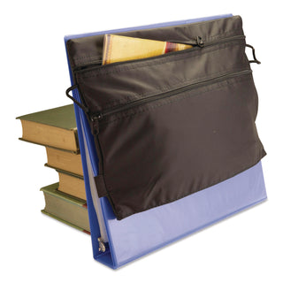 Officemate Strap-n-Sack for Binder, 11.5 x 8.5, Blue (OIC31870)
