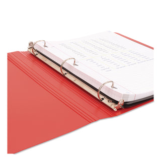 Five Star® 1" Plastic Binder, 3 Rings, 1" Capacity, 11 x 8.5, Randomly Assorted Color (MEA261340)
