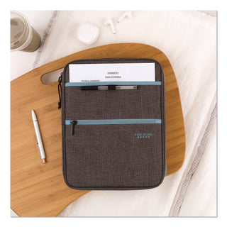 Five Star® 1" Carry All Zip Binder, 3 Rings, 1" Capacity, 11 x 8.5, Randomly Assorted Color (MEA290920)