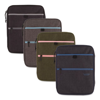 Five Star® 1" Carry All Zip Binder, 3 Rings, 1" Capacity, 11 x 8.5, Randomly Assorted Color (MEA290920)