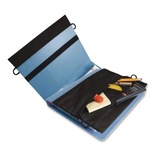 Officemate Strap-n-Sack for Binder, 11.5 x 8.5, Blue (OIC31870)