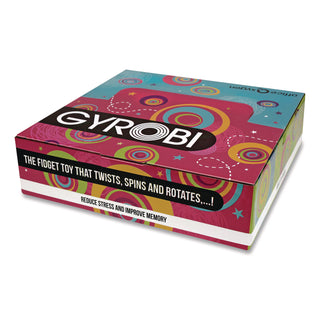 TPG Creations™ Gyrobi Fidget Toy, Small, Assorted Colors, 24/Carton (TPG860)