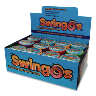 TPG Creations™ Swingos Fidget Toy, Small, Assorted Colors, 24/Carton (TPG868)