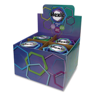 TPG Creations™ Hexle Fidget Toy, Small, Assorted Colors, 24/Carton (TPG872)