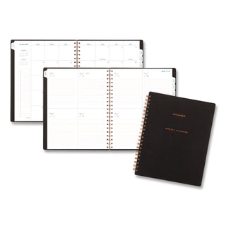 AT-A-GLANCE® Signature Collection Weekly/Monthly Planner, 11 x 8.5, Black Cover, 12-Month (Jan-Dec): 2026 (AAGYP90501)