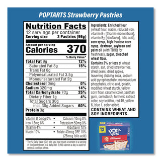 Snack Box Pros Red Bull Energy Drink and Pop Tart Combo Pack,(24) 12oz Cans,(24) Frosted Strawberry/(24) Frosted Brown Sugar Cinnamon/Bundle (GRR60004173)