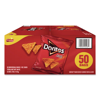 Snack Box Pros Doritos Nacho Cheese Tortilla Chips and Welch's Mixed Fruit Snacks, (50) 1oz Bag Chips, (66) 0.8 oz Pouch Fruit Snacks/Bundle (GRR60004174)