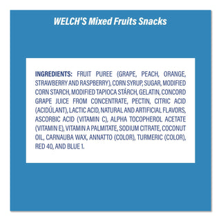 Snack Box Pros Doritos Nacho Cheese Tortilla Chips and Welch's Mixed Fruit Snacks, (50) 1oz Bag Chips, (66) 0.8 oz Pouch Fruit Snacks/Bundle (GRR60004174)