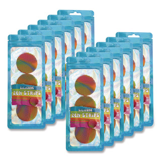TPG Creations™ Silicone Zen Dots, Multicolor, 3/Pack, 24 Packs/Carton (TPG89724)