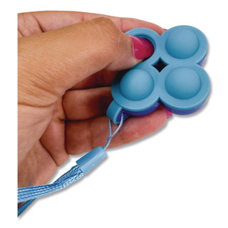 TPG Creations™ Popi Fidget Toy, Small, Assorted Colors, 24/Carton (TPG876)