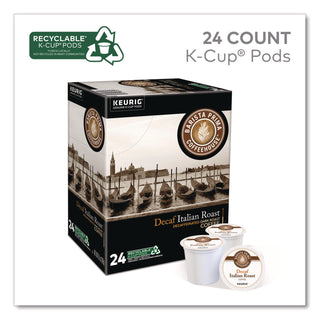 Barista Prima Coffeehouse® Decaf Italian Roast Coffee K-Cups, 24/Box, 4 Boxes/Carton (GMT8506CT)