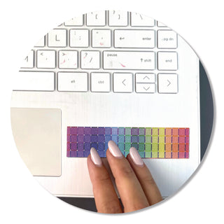 TPG Creations™ Zen Strips, Sandy Brights Rainbow Assorted Colors, 80/Carton (TPG85780)