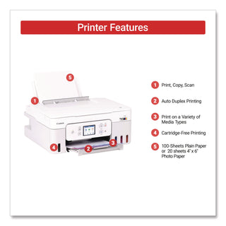 Canon® MegaTank PIXMA G3290 All-in-One Wireless Inkjet Printer, Copy/Print/Scan (CNM6706C022)