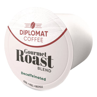 Diplomat Coffee Gourmet Decaffeinated DC-Cup, 10 g, 48/Carton (OGFCDCCUPGR4810)