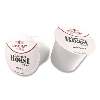 Diplomat Coffee Gourmet Decaffeinated DC-Cup, 10 g, 48/Carton (OGFCDCCUPGR4810)