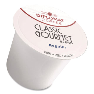Diplomat Coffee Classic Gourmet DC-Cup, 10 g, 96/Carton (OGFCDCCUPCG9610)