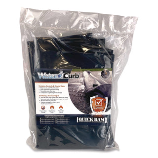 Quick Dam Water Curbs, 10" x 10 ft x 10" (QKDQDWC1010)