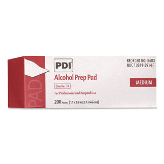 Sani Professional® PDI Alcohol Prep Pads, 200/Box, 20 Boxes/Carton (NICB60307CT)