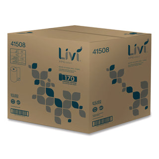 Livi® VPG Select Kitchen Roll Towel, 2-Ply, 5 x 11, White, 170 Sheets/Roll, 24 Rolls/Carton (SOL41508)