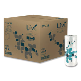 Livi® VPG Select Kitchen Roll Towel, 2-Ply, 5 x 11, White, 170 Sheets/Roll, 24 Rolls/Carton (SOL41508)