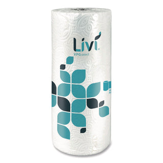 Livi® VPG Select Kitchen Roll Towel, 2-Ply, 5 x 11, White, 170 Sheets/Roll, 24 Rolls/Carton (SOL41508)
